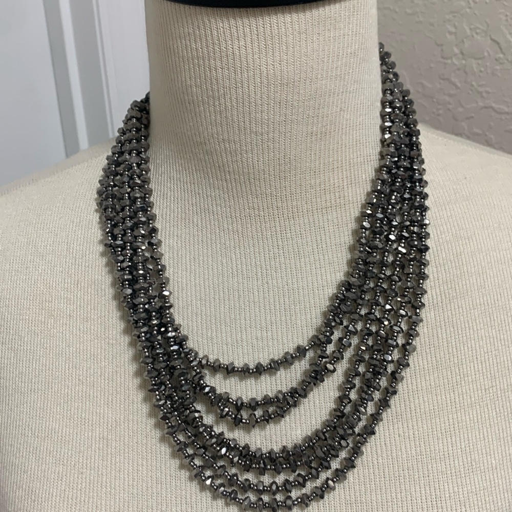 Kiam Family Lia Sophia Necklace Silver
